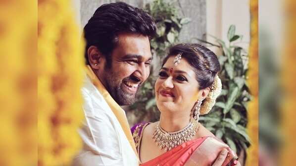 Meghana Raj and Chiranjeevi Sarja