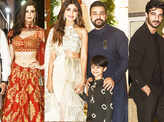 Rumoured couples Arbaaz-Giorgia & Sushmita-Rohman light up Shilpa Shetty&rsquo;s Diwali party