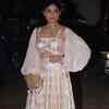 Shamita Shetty stuns in a powder pink outfit