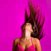 Flipping your hair upside down