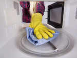 DIY microwave cleaners