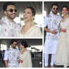 Photos: Deepika Padukone and Ranveer Singh jet off to Bengaluru for their wedding reception