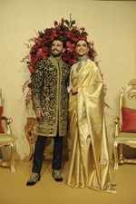 Black and gold combination for Ranveer and Deepika