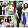 Photos:  Neha Dhupia and Angad Bedi take their baby daughter Mehr home