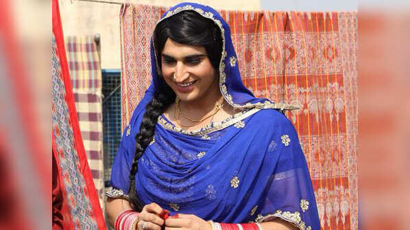 When he disguised as a female in ‘Mr & Mrs 420 Returns’
