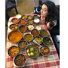 Picture: Shraddha Kapoor looks immensely cute while having grand lunch on sets of 'Saaho'