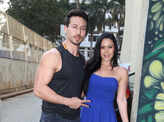 Tiger and Krishna Shroff glam-up their gym launch event