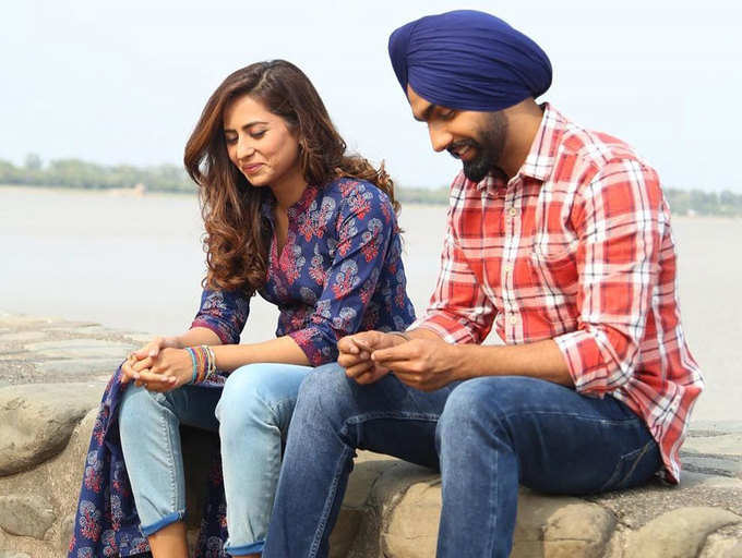 As ‘Qismat’ enters in it’s 11th week, Ammy Virk shared a cute still from the movie