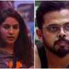 Pushing Sreesanth during the task