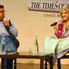 Candid pictures from Times LitFest Delhi 2018