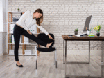 Learn some desk stretching exercises