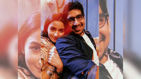 Alia Bhatt announces a schedule wrap for ‘Brahmastra’ with an adorable picture with Ayan Mukerji