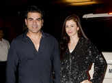 Arbaaz Khan arrives with ex-wife Malaika and GF Giorgia at mother Salma Khan's birthday party