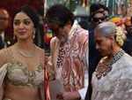 B-town celebs arrive at the wedding venue