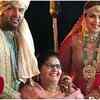 Kapil with his mother and wife Ginni