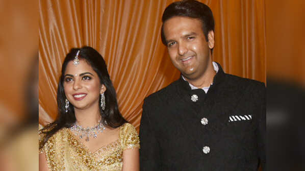 Isha Ambani and Anand Piramal's wedding reception