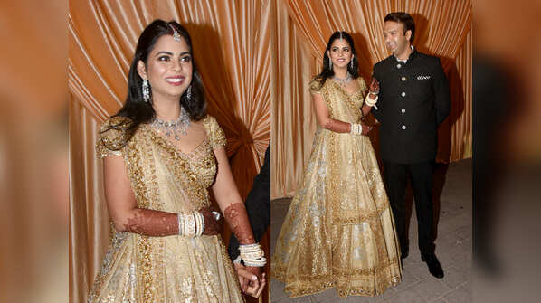 Isha Ambani and Anand Piramal