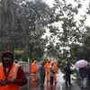Disaster response team in Kakinada engaged in relief works