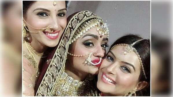 Parul with her besties