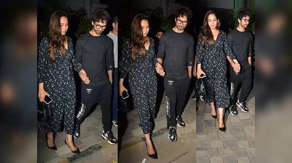âPhotos: Shahid Kapoor Mira Rajput snapped post their dinner date