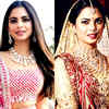 isha ambani wedding lehenga