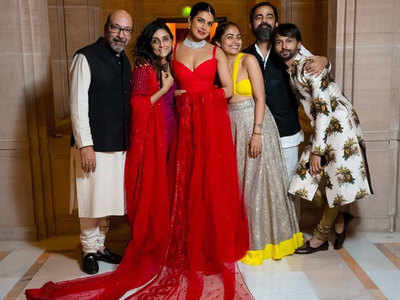 Priyanka's Bridesmaids - Who Wore What - WeddingSutra Blog