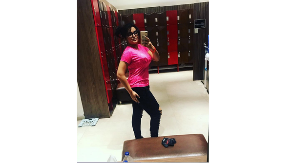 Late night gymming