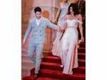 Priyanka stuns in a Ralph & Russo ensemble for her pre-wedding functions