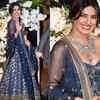 Priyanka Chopra's blue lehenga