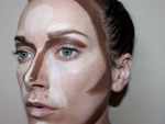 Over contouring the face