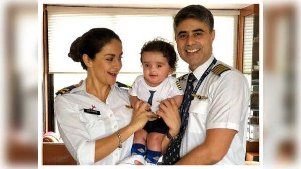 Gul Panag and Rishi Attari