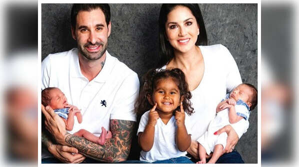Sunny Leone and Daniel Weber