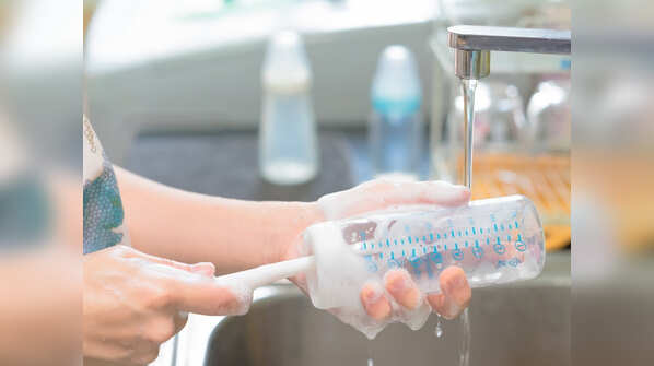 Hot water doesn't do the job well!