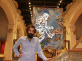 City dignitaries attend Italian artist Pietro Ruffo's art exhibition