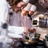 ​People working in the hospitality sector
