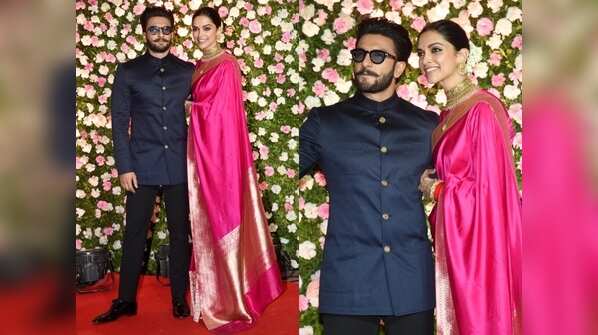 Photos: Ranveer Singh and Deepika Padukone attend Kapil Sharma and Ginni Chatrath's wedding reception