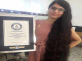 Gujarat&rsquo;s Nilanshi Patel enters record books with 170.5cm-long hair
