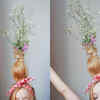 Flower vase hair