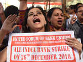 Bank strike hits services