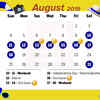 August