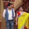 ​Sumona Chakravarti flirts with Kapil: