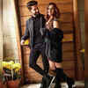 Pic: Decked in black, Sargun Mehta and Ravi Dubey give some serious couple fashion goals