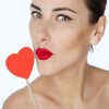 Don't over apply the lipstick