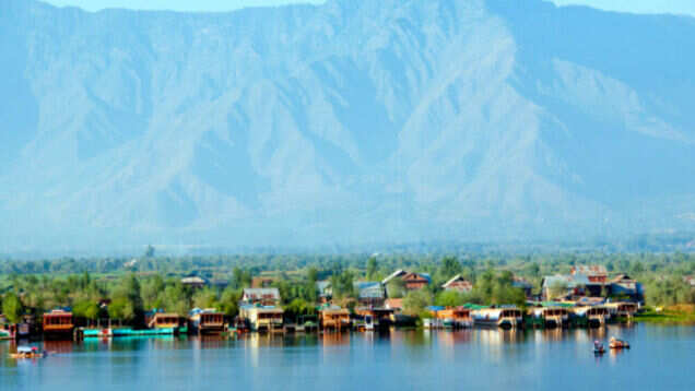 Waking up at Nigeen Lake, Kashmir