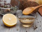 Castor oil and lemon