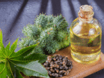 Almond oil and castor oil