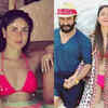 ​A neon-bright bikini