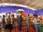 Thousands of visitors reach matha