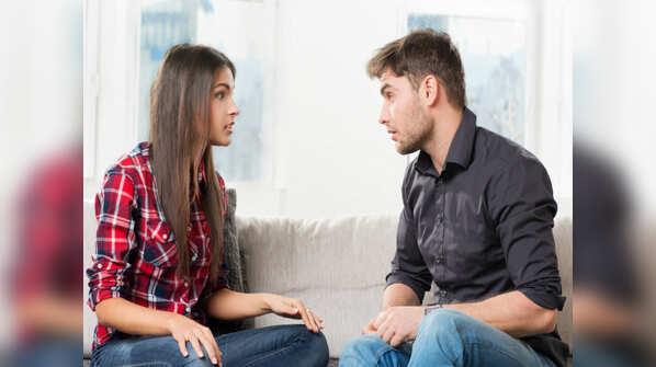 Be upfront and talk!