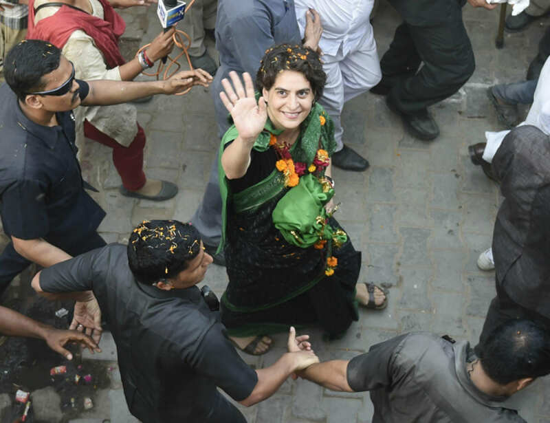 Priyanka Gandhi formally enters politics